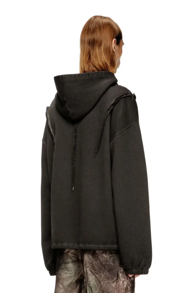 s-thug-hoodie Hanorac cu efect decolorat s-thug-hoodie Hanorac cu efect decolorat