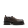 sabot d-texan Pantofi D-Texan-Zipped din piele de căprioară crăpată
