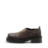 sabot d-texan Pantofi D-Texan-Zipped din piele de căprioară crăpată