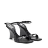 sandale cu platformă d-amber Sandale D-Amber-Wedge din piele cu efect de șopârlă