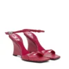 sandale cu platformă d-amber Sandale D-Amber-Wedge din piele cu efect de șopârlă sandale cu platformă d-amber Sandale D-Amber-Wedge din piele cu efect de șopârlă