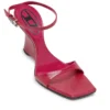 sandale cu platformă d-amber Sandale D-Amber-Wedge din piele cu efect de șopârlă sandale cu platformă d-amber Sandale D-Amber-Wedge din piele cu efect de șopârlă