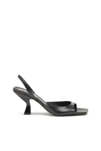 Sandale d-amber 75 Sandale D-Amber-Slingback din piele cu efect de șopârlă Sandale d-amber 75 Sandale D-Amber-Slingback din piele cu efect de șopârlă