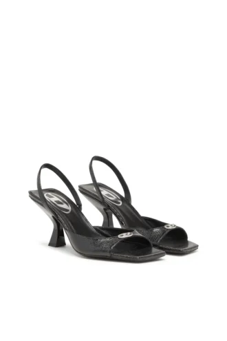 Sandale d-amber 75 Sandale D-Amber-Slingback din piele cu efect de șopârlă Sandale d-amber 75 Sandale D-Amber-Slingback din piele cu efect de șopârlă