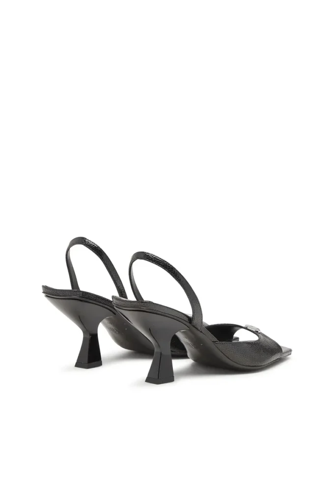 Sandale d-amber 75 Sandale D-Amber-Slingback din piele cu efect de șopârlă Sandale d-amber 75 Sandale D-Amber-Slingback din piele cu efect de șopârlă
