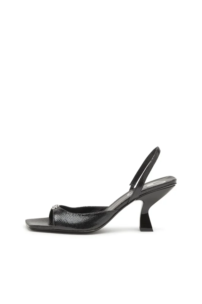 Sandale d-amber 75 Sandale D-Amber-Slingback din piele cu efect de șopârlă Sandale d-amber 75 Sandale D-Amber-Slingback din piele cu efect de șopârlă