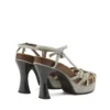 Sandale d-woodstock 105 Sandale cu platformă D-Woodstock-Strappy din denim