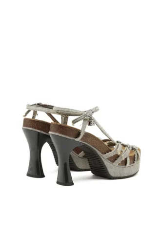 Sandale d-woodstock 105 Sandale cu platformă D-Woodstock-Strappy din denim Sandale d-woodstock 105 Sandale cu platformă D-Woodstock-Strappy din denim