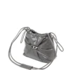 scrunch-d bucket Geantă Scrunch-D-Bucket din piele strălucitoare șifonată