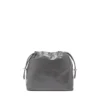 scrunch-d bucket Geantă Scrunch-D-Bucket din piele strălucitoare șifonată