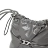 scrunch-d bucket Geantă Scrunch-D-Bucket din piele strălucitoare șifonată