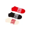 skm-gost-threepack Set de 3 perechi de șosete scurte cu logo skm-gost-threepack Set de 3 perechi de șosete scurte cu logo