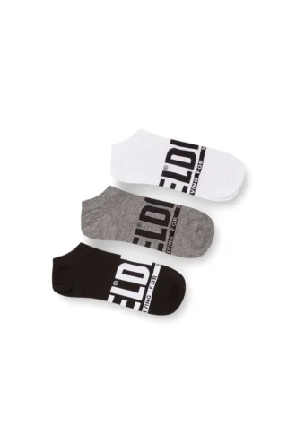 skm-gost-threepack Set de 3 perechi de șosete scurte cu logo skm-gost-threepack Set de 3 perechi de șosete scurte cu logo