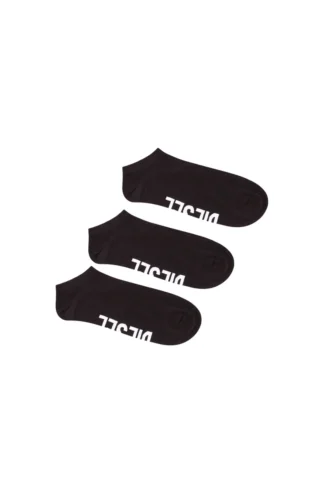 skm-gost-threepack Set de 3 perechi de șosete scurte cu logo pe podul piciorului skm-gost-threepack Set de 3 perechi de șosete scurte cu logo pe podul piciorului