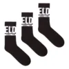 skm-ray-threepack Set de 3 perechi de șosete cu logo pe manșetă skm-ray-threepack Set de 3 perechi de șosete cu logo pe manșetă
