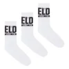 skm-ray-threepack Set de 3 perechi de șosete cu logo pe manșetă skm-ray-threepack Set de 3 perechi de șosete cu logo pe manșetă