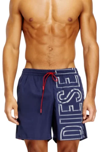 soccer-41-d-core Pantaloni scurți de baie cu logo imprimat supradimensionat