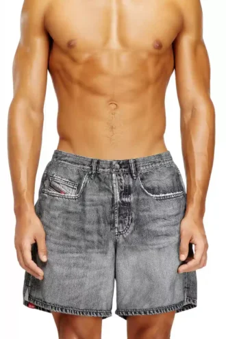 soccer-41-dnm Pantaloni scurți de baie cu imprimeu trompe l’oeil denim