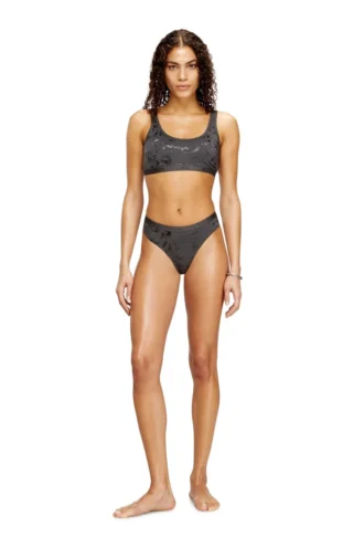 stars-gft Tanga din bumbac elastic cu efect metalic