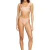 stars-gft Tanga din bumbac elastic cu efect metalic stars-gft Tanga din bumbac elastic cu efect metalic