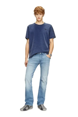 t-adjind-new Tricou cu efect denim