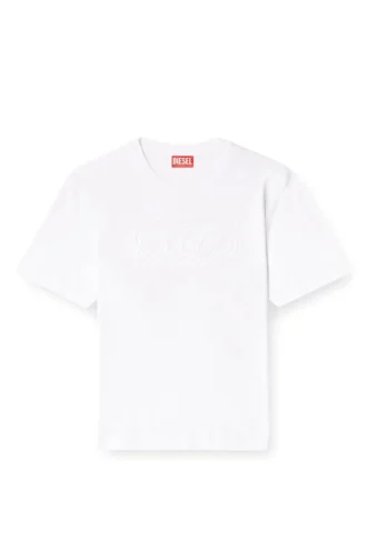 t-adjust-bigoval Tricou cu logo oval în relief