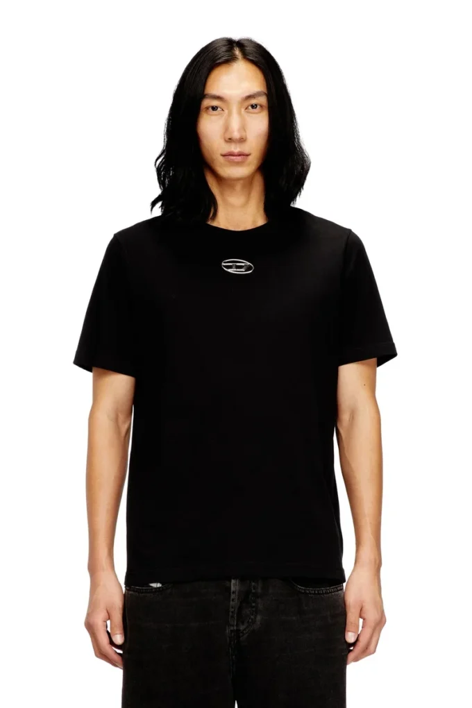 t-adjust-od Tricou cu litera Oval D metalică