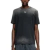t-adjust-t1 Tricou decolorat cu decupaj oval D