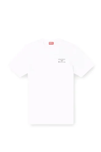 t-adjust-v5 Tricou din bumbac cu croi normal și imprimeu în relief