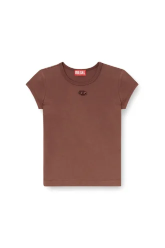 t-angie-od Tricou cu logo brodat decupat