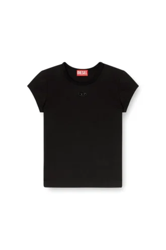 t-angie-od Tricou cu logo brodat decupat