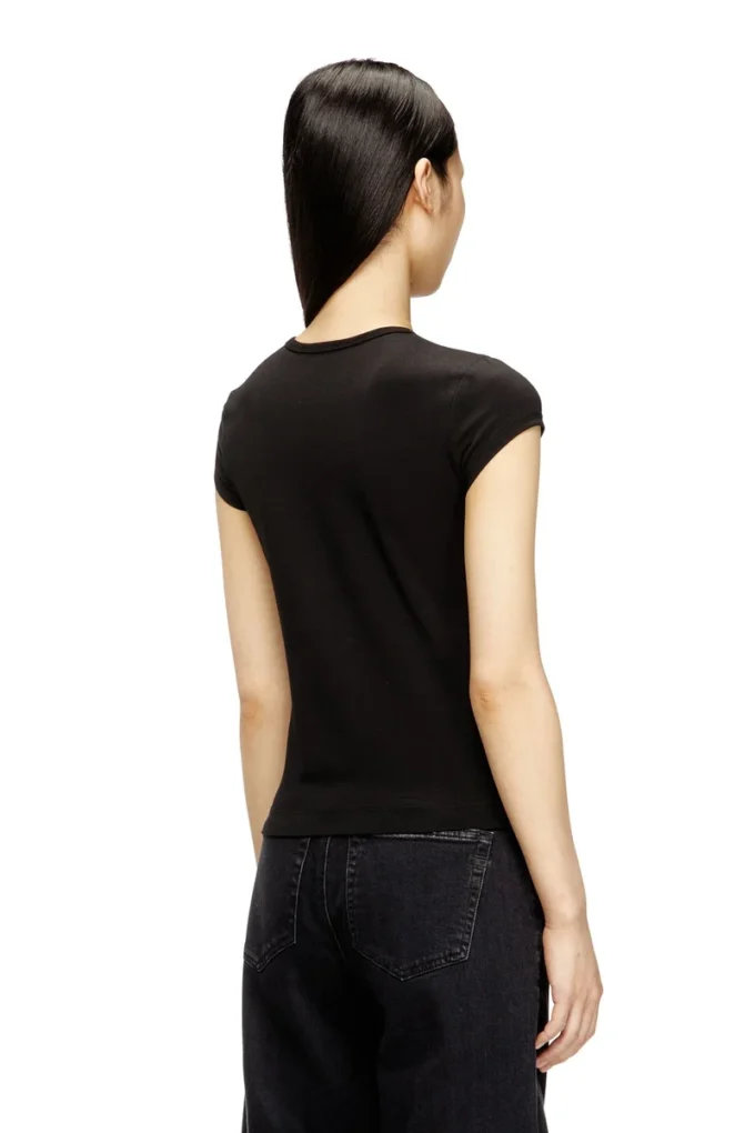 t-angie-od Tricou cu logo brodat decupat