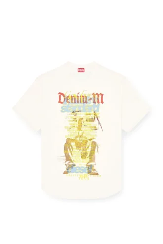 t-bix-aa Tricou cu imprimeu cu versuri