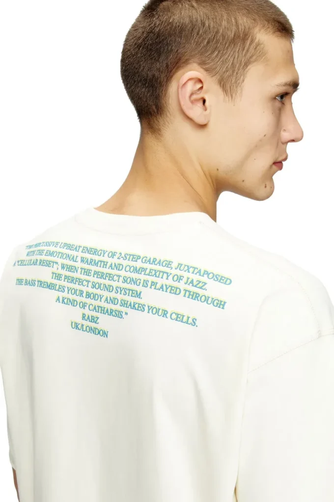 t-bix-aa Tricou cu imprimeu cu versuri