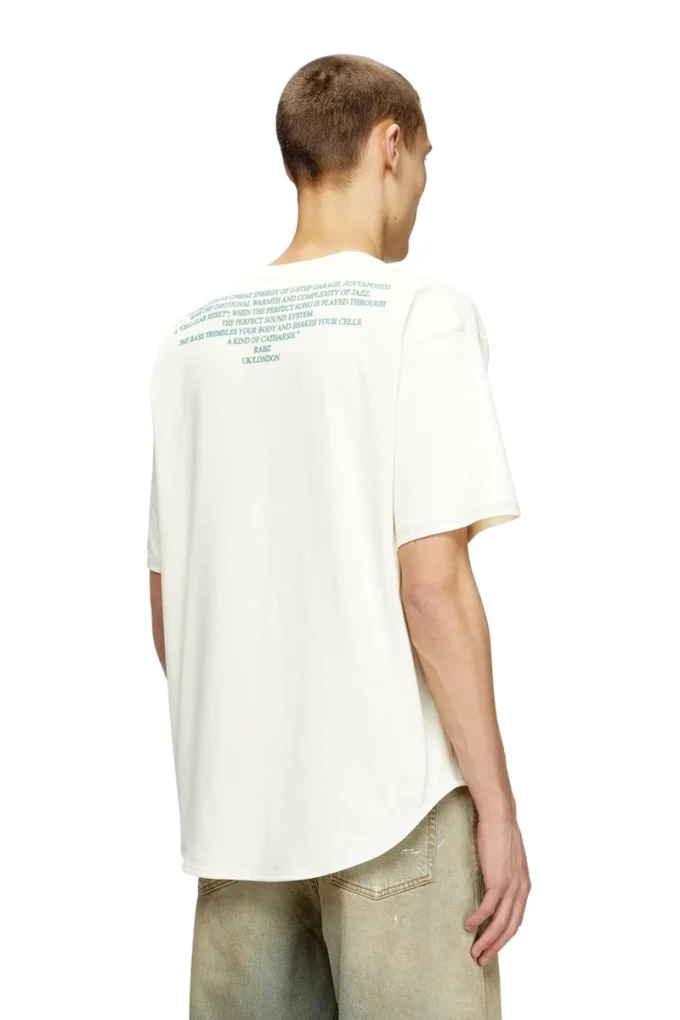 t-bix-aa Tricou cu imprimeu cu versuri