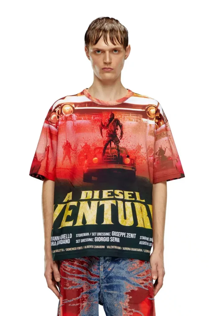 t-boxt-adventure Tricou cu imprimeu din filmul Diesel
