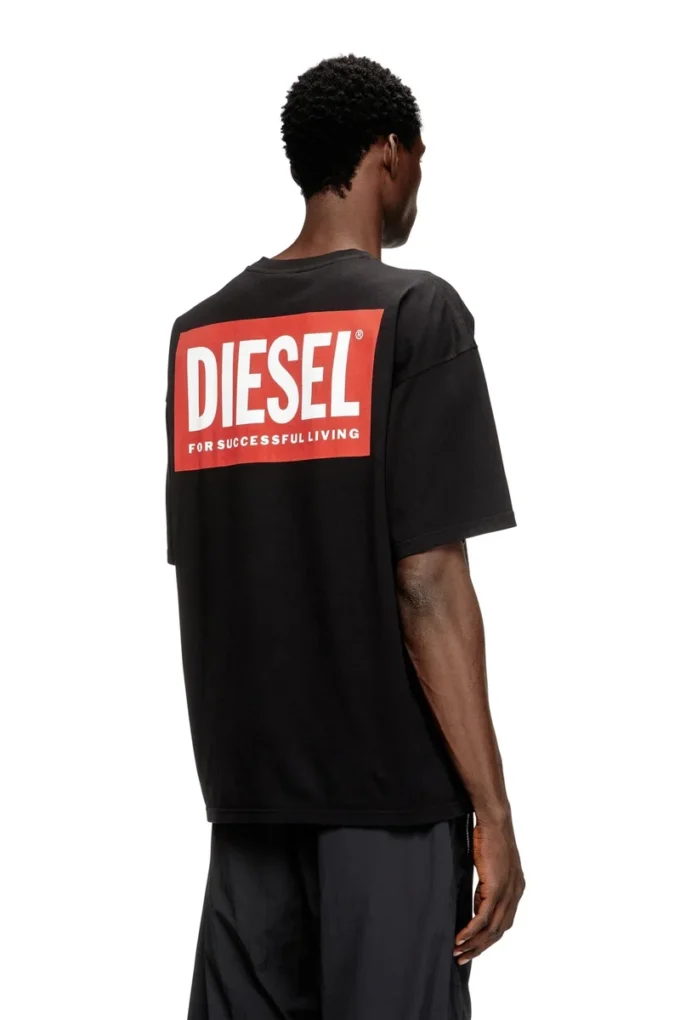 t-boxt-bisk Tricou din bumbac cu imprimeu Diesel Biscotto