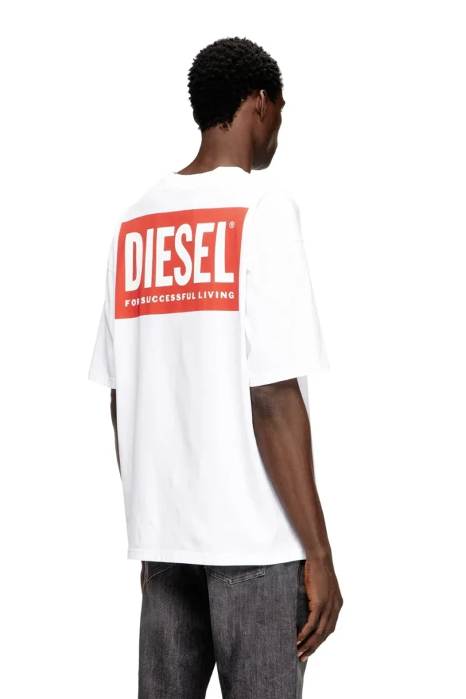 t-boxt-bisk Tricou din bumbac cu imprimeu Diesel Biscotto