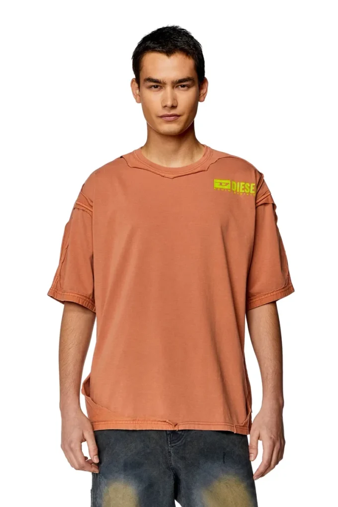 t-boxt-dbl Tricou cu efect distrus t-boxt-dbl Tricou cu efect distrus
