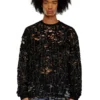 t-boxt-ls-devor Tricou din tul cu jersey distrus t-boxt-ls-devor Tricou din tul cu jersey distrus