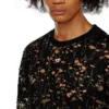 t-boxt-ls-devor Tricou din tul cu jersey distrus t-boxt-ls-devor Tricou din tul cu jersey distrus