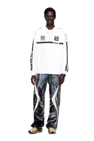 t-boxt-ls-hood-rib Tricou cu glugă și imprimeu contrastant