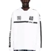 t-boxt-ls-hood-rib Tricou cu glugă și imprimeu contrastant t-boxt-ls-hood-rib Tricou cu glugă și imprimeu contrastant