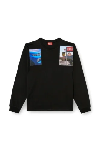 t-boxt-ls-t5 Tricou cu mâneci lungi și patch-uri foto cu logo
