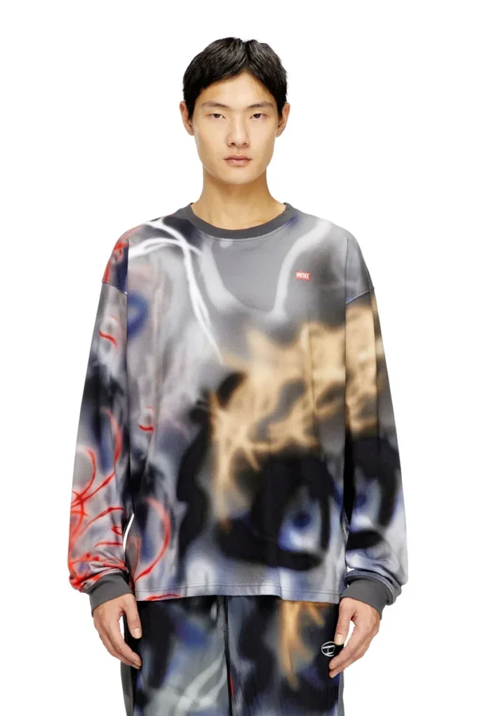 t-boxt-ls-v4 Tricou cu mâneci lungi și imprimeu graffiti t-boxt-ls-v4 Tricou cu mâneci lungi și imprimeu graffiti