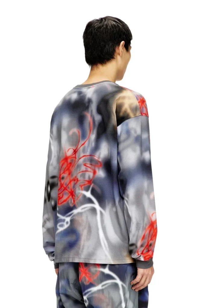 t-boxt-ls-v4 Tricou cu mâneci lungi și imprimeu graffiti t-boxt-ls-v4 Tricou cu mâneci lungi și imprimeu graffiti
