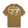 t-boxt-n14 Tricou cu logo floculat în stil vintage t-boxt-n14 Tricou cu logo floculat în stil vintage