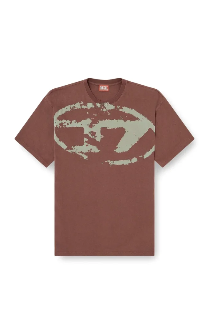 t-boxt-n14 Tricou cu logo floculat în stil vintage t-boxt-n14 Tricou cu logo floculat în stil vintage