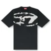 t-boxt-n14 Tricou cu logo floculat în stil vintage t-boxt-n14 Tricou cu logo floculat în stil vintage