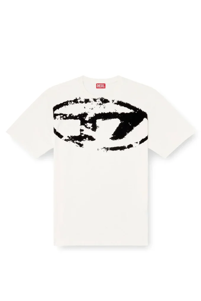 t-boxt-n14 Tricou cu logo floculat în stil vintage t-boxt-n14 Tricou cu logo floculat în stil vintage
